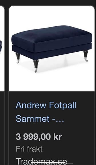 Soffpall/ Sittpall