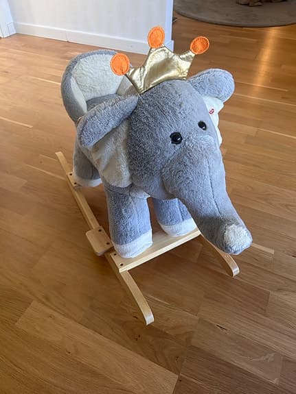 Gunghäst - elefant