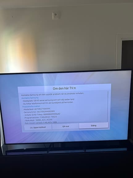 Samsung UHD TV 75 Tum