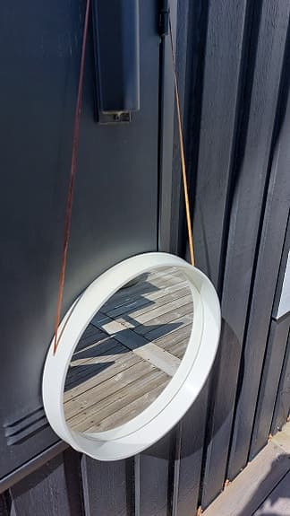 RUND SPEGEL, Termotex, Danmark.