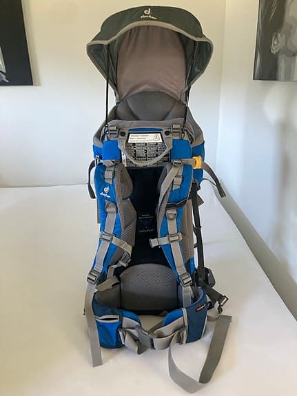 Deuter bärstol barn blå