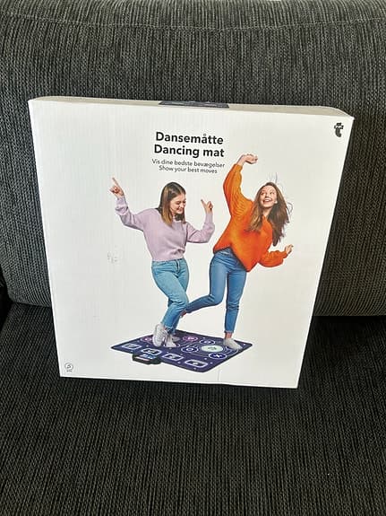 Dancing mat for up to two players