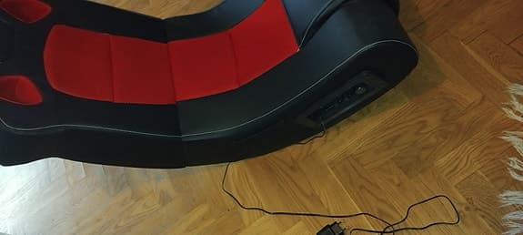 Gamingstol Musikmöbelmed inbyggd Bluetooth och högtalare