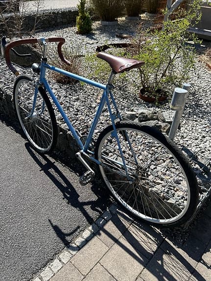 Retro herrcykel