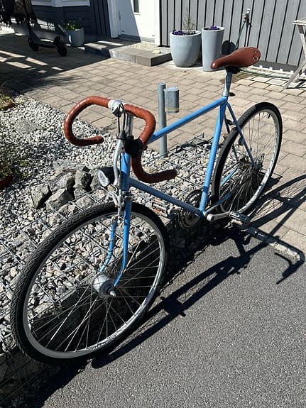 Retro herrcykel