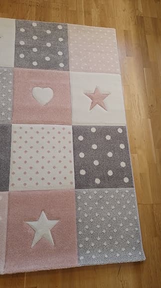 Matta / Barnmatta " Atlas Star " från KM Carpets - Stl: 120*170 cm - NY