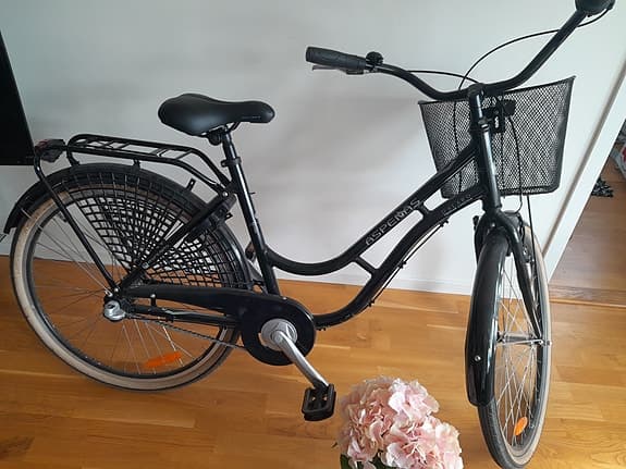 Aspenäs Dalarö damcykel 28" ram L svart