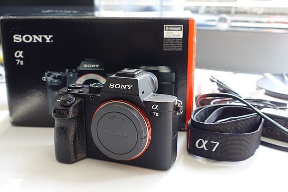 Sony A7 II kamerahus- fint skick