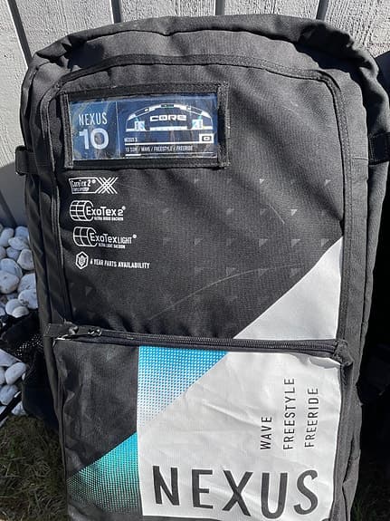 3 st CORE Nexus kite, 10, 12 och 15 m²) nyskick!
