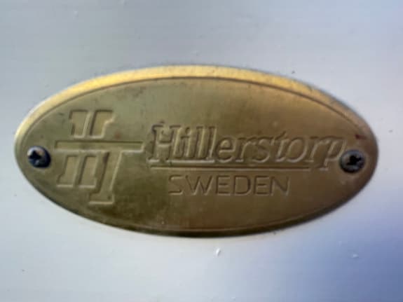 Hillerstorp trädgårdsbänk vit
