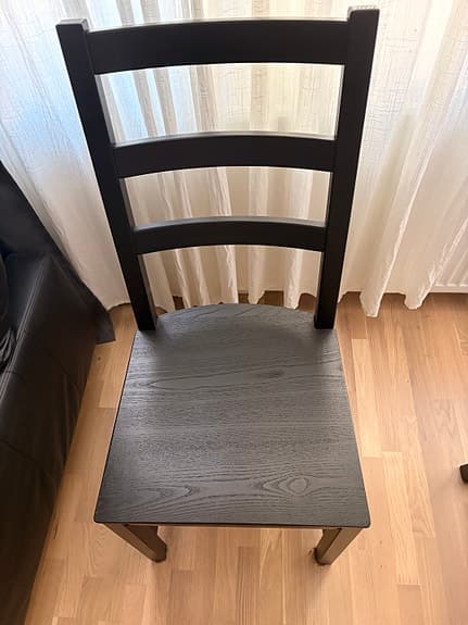 IKEA NORDVIKEN chairs, black (up to 4 chairs) - 300kr/ea or 1000kr 4-Set
