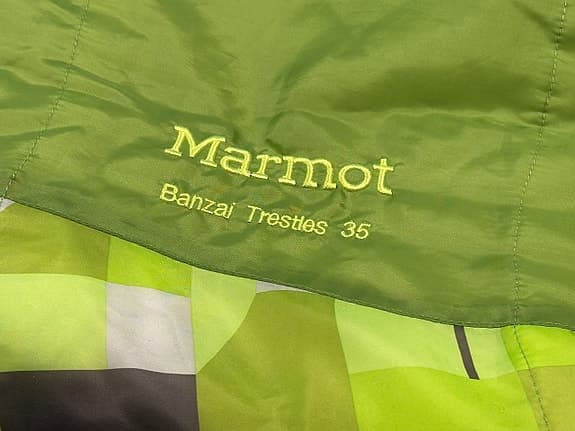 Barnsovsäck Marmot