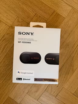 Sony WF-1000XM3 – Trådlösa premiumhörlurar med noise cancelling