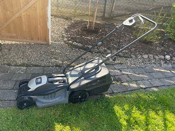 Meec gräsklippare elektrisk grå