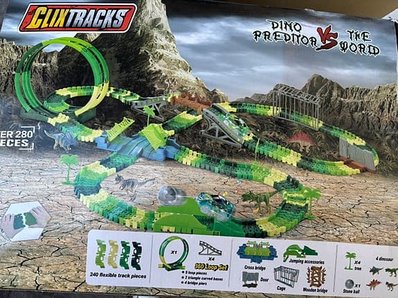 ClixTracks med Dino-tema