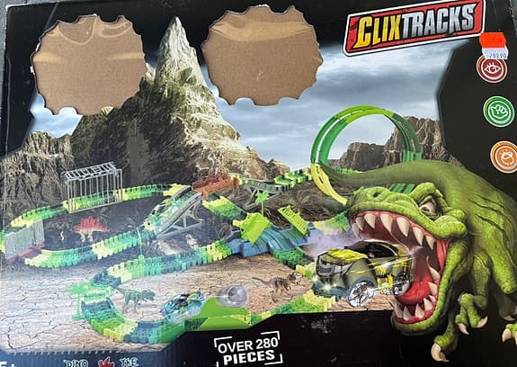 ClixTracks med Dino-tema