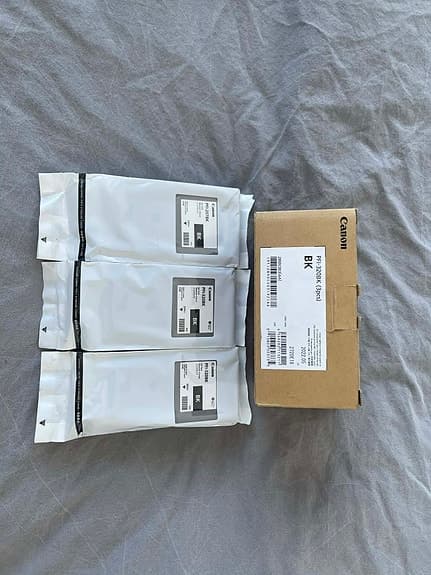 Canon PFI-320BK (3-pack) – original, oöppnade – billigt