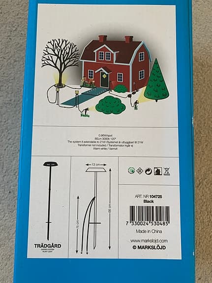 Trädgårdsbelysning