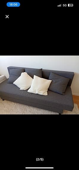 Bäddaoffa ASARUM ikea