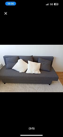 Bäddaoffa ASARUM ikea