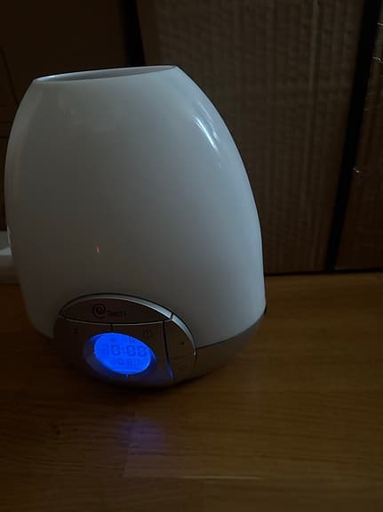 Sunrise alarm clock