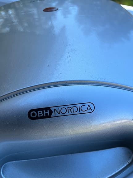 OBH Nordica Quickgrill Gourmet smörgåsgrill