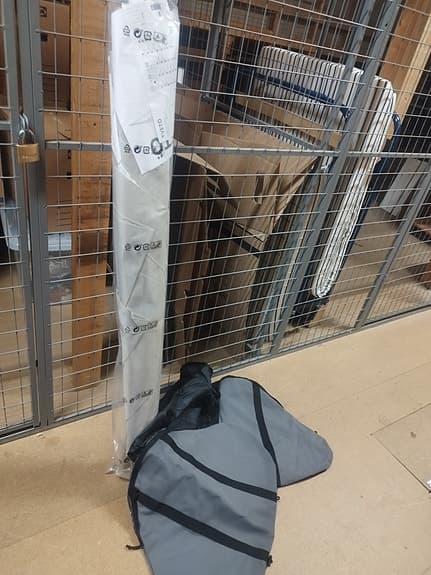IKEA TVETÖ parasoll 70 x 145 cm