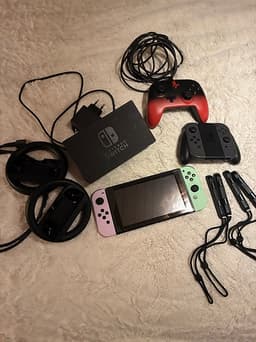 Nintendo Switch V1 + 128GB minneskort