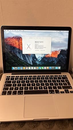 Apple MacBook Pro 13" laptop A1502