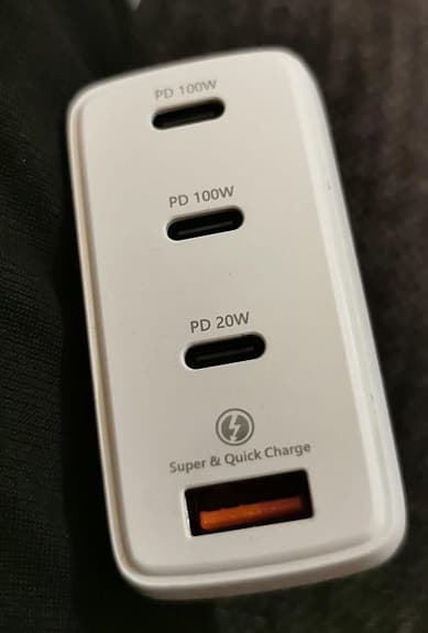 Snabbladdare 120W GaN (Linocell) – kraftfull USB-C laddare