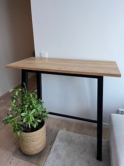 Matbord/barbord massiv ek