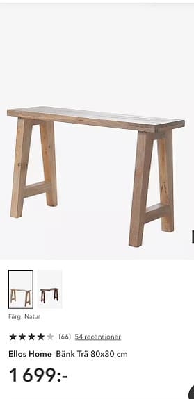 Bänk/pall