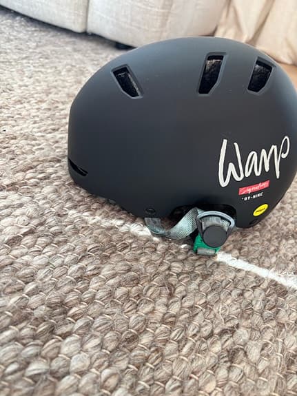 Warp cykelhjälm stl 51–55 svart