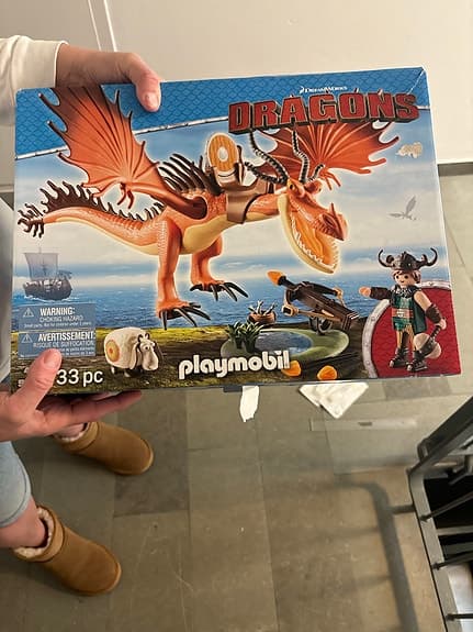 Playmobil Dragons lekset med drake och figur
