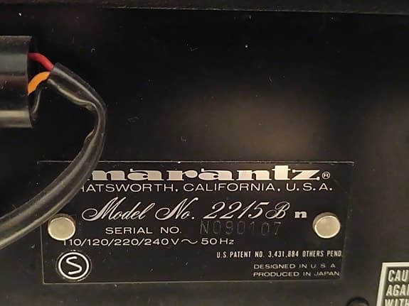 Marantz model 2215B förstärkare