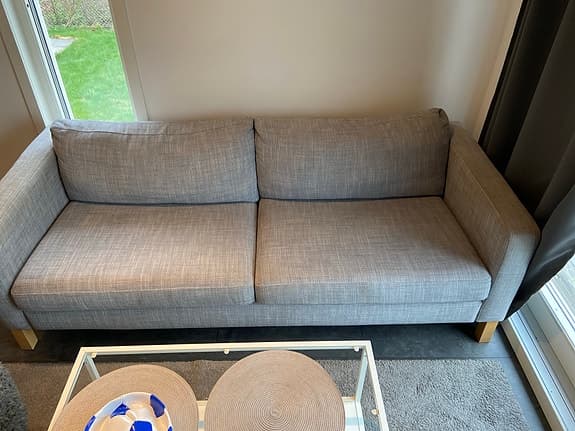 Mio Aage Petersen 3-sits soffa grå