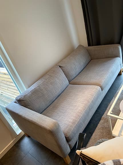 Mio Aage Petersen 3-sits soffa grå
