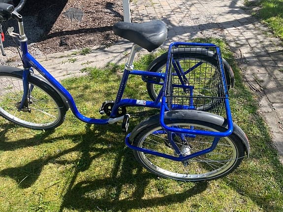 Skeppshult trehjuling cykel 24" M blå unisex