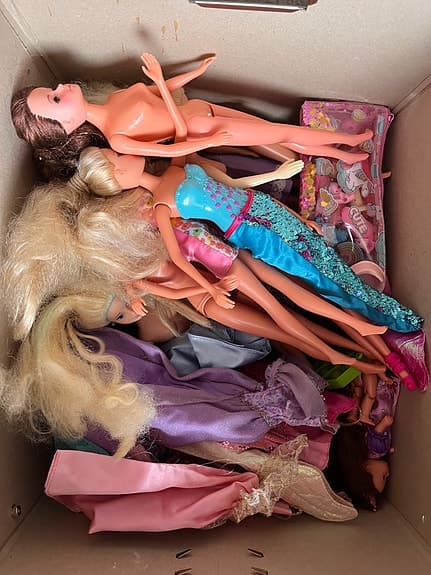 Barbie med tillbehör