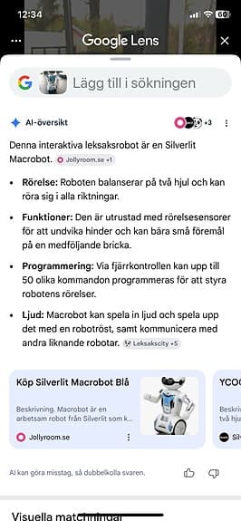 Silverlit Macrorobot blå