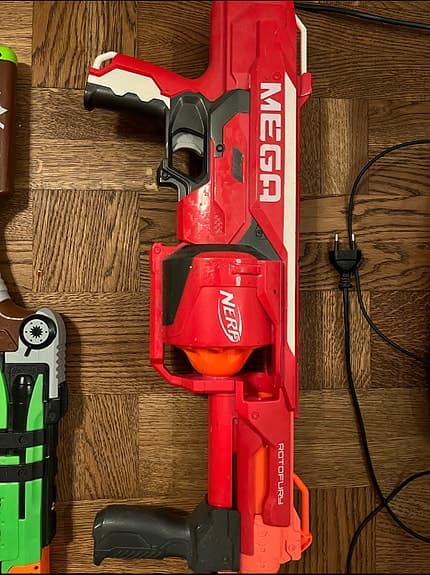 Nerf leksaksvapen paket med flera blasters