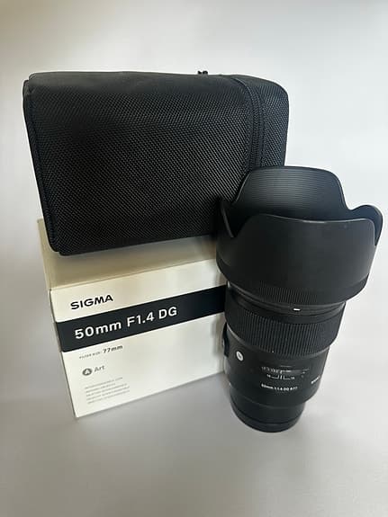 Sigma 50mm f/1.4 DG HSM Art objektiv - Sony