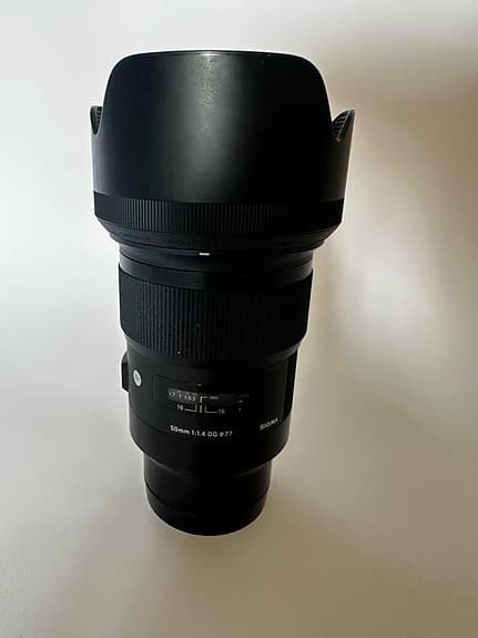 Sigma 50mm f/1.4 DG HSM Art objektiv - Sony