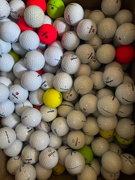 50st Wilson golfbollar