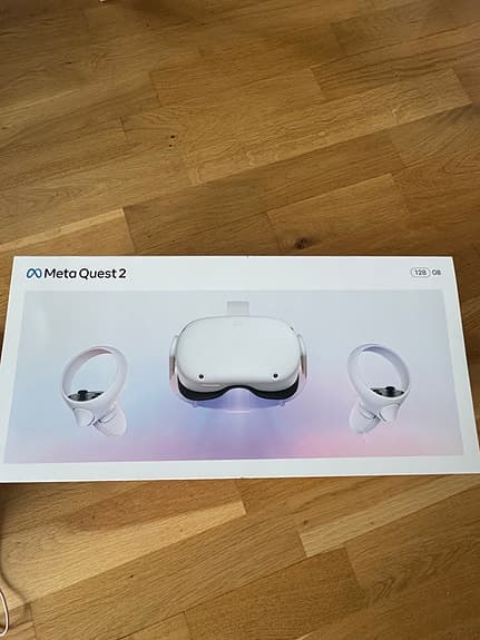 Meta Quest 2 VR‑headset vit 128 GB
