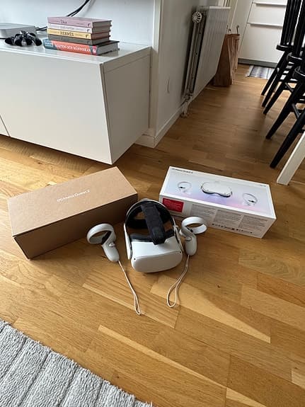 Meta Quest 2 VR‑headset vit 128 GB