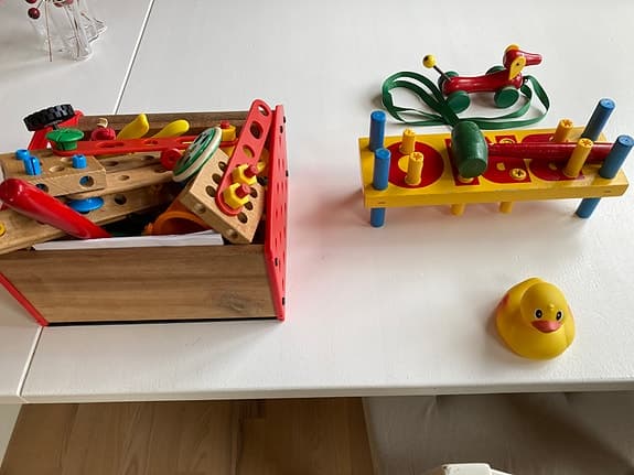 Leksaker,pussel , gunghäst