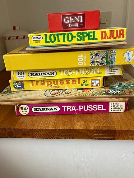 Leksaker,pussel , gunghäst