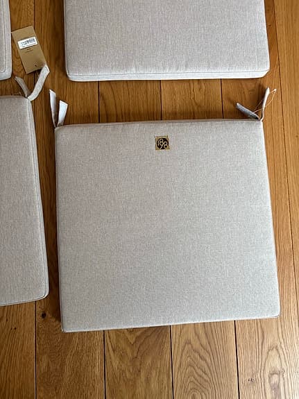 Lunda dyna stolsdynor 42x45 cm beige