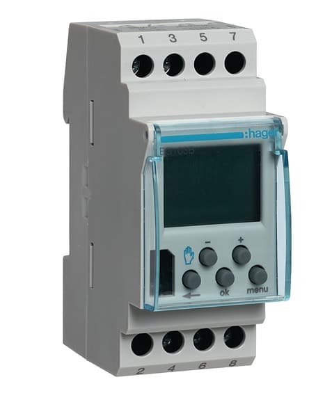 Hager Digitalt Veckour 1-kanal EG103B